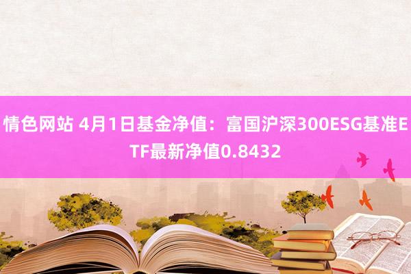 情色网站 4月1日基金净值：富国沪深300ESG基准ETF最新净值0.8432